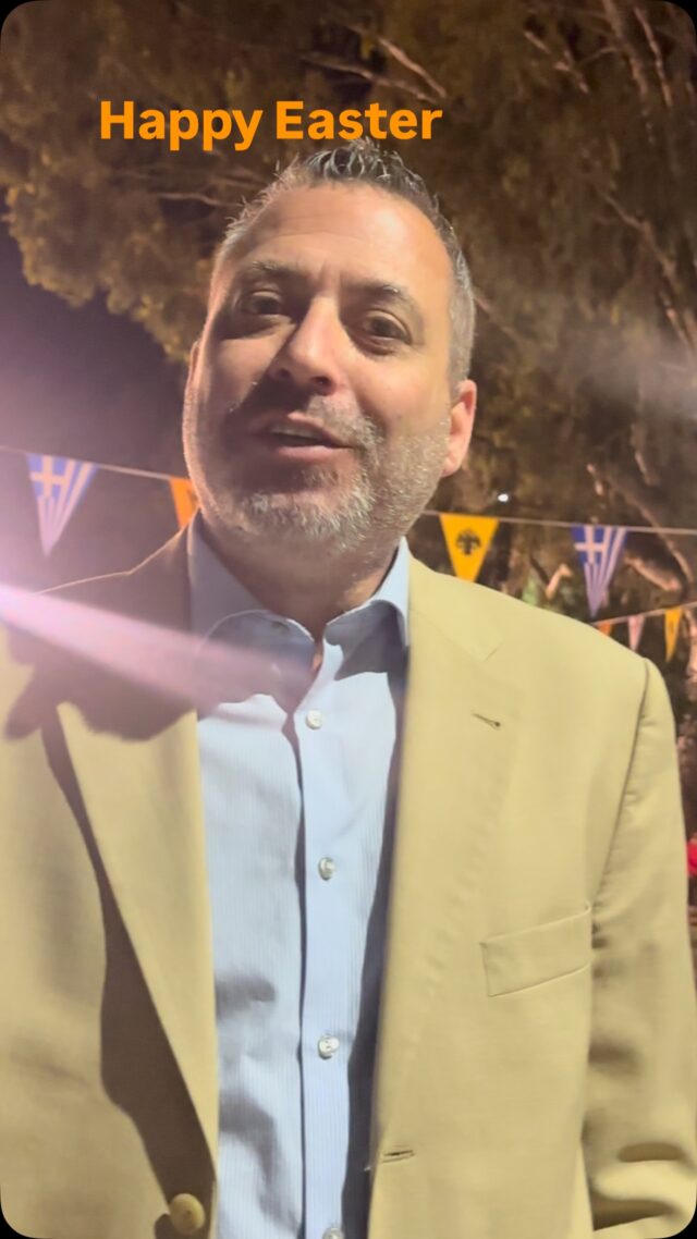 Celebrating in Greece - HE IS ALIVE! I @glyfadachristiancenter  #helivesforever